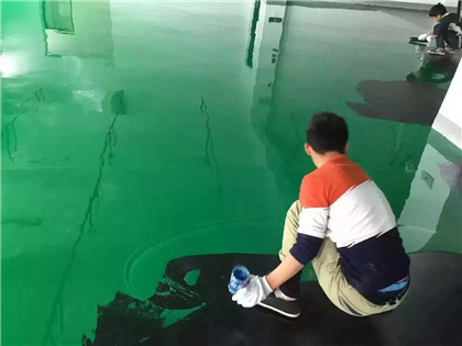 大竹下面给你一份环氧地坪漆施工的完整流程